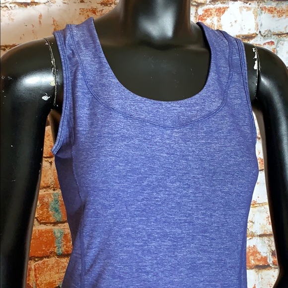 Lululemon Purple Ruffled Back Tank - Picture 3 of 6